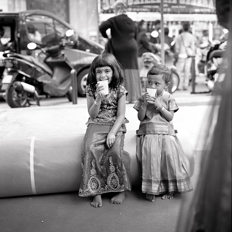 Fete de Ganesh 2011 4 Les enfants de Ganesh photos argentique analog