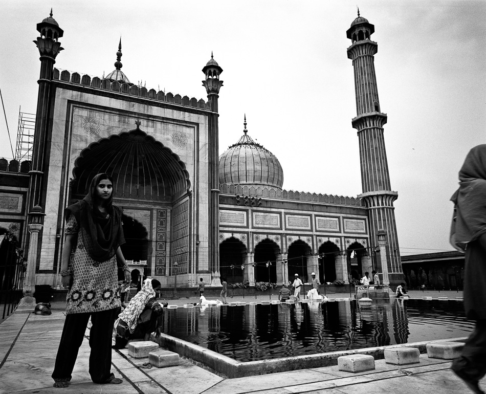 Delhi July 2012 7 2 days in Delhi : Jama Masjid 2/2 street photography argentique analog